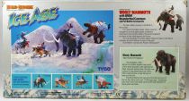 Dino Riders Ice Age - Wooly Mammoth / Mammouth Laineux & Grom - Tyco USA