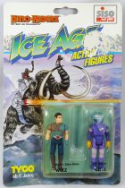 Dino Riders Ice Age Action Figures - Wizz & Gutz - Tyco Siso Germany