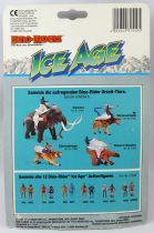 Dino Riders Ice Age Action Figures - Wizz & Gutz - Tyco Siso Germany