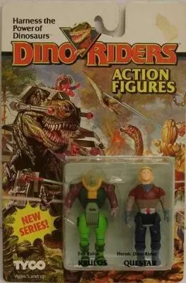 Dino Riders Series 2 - Krulos & Questar - Tyco
