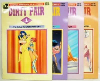 Dirty Pair - Viz Comics - Dirty Pair #1 � 4