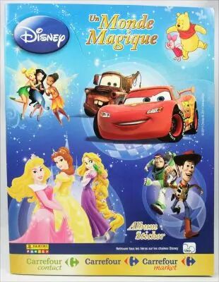 Disney Un Monde Magique - Album Collecteur de vignettes Panini 2011