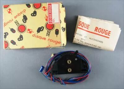 CB188 DISQUE ROUGE train Ho 244 Nacelle adaptable sur potence SNCF 6 feux métal