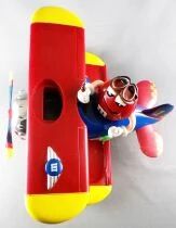 Distributeur de bonbons M&M\'s - Rouge en Avion Biplan