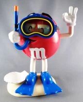 Distributeur de bonbons M&M\'s - Rouge Plong&eacute;e Sous-marine