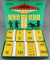 Djeco Vert Syllabes - Jeu Vintage Apprentissage Lecture - Neuf Boite