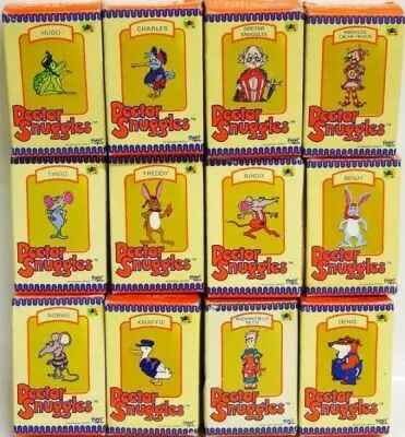 Doctor Snuggles - Set of 12 Mint in box Bogi pvc figures