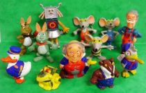 Doctor Snuggles - Set of 12 Mint in box Bogi pvc figures