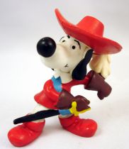 Dogtanian And The Three Muskehounds - Disvenda Pvc Figures set - Dogtanian, Athos, Porthos, Aramis, Juliette.