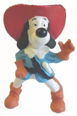 Figurine PVC Rare - Milady De Dartacan Et Les Trois Mousquetaires (Dogtanian) - 80