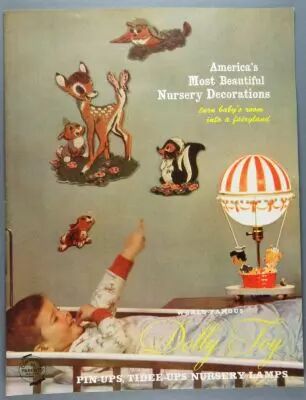Dolly Toy Co 60\'s Toys Catalog America\'s Nursery Decorations Disney