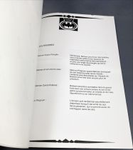 Dossier de Presse Kenner Parker Salon du Jouet 1992 - Batman Returns