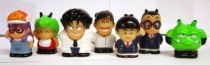 Dr Slump -  Set of 7 vinyl figures - Tomy