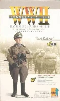Dragon Models - KARL RICHTER Brandenbourg Division Officer Operation \'\'R�sselsprung\'\' Yougslavia 1944