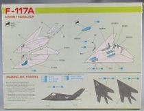 Dragon Models - N°4521 Avion F-117A Stealth Fighter 4450th Tactical Group 1/144 Air Superiority Series
