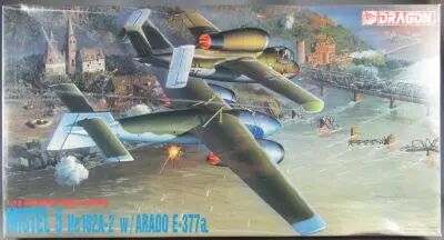Dragon Models - N�5002 Avions Mistel 5 Henkel He 1624-2 + w/Arado E-377a 1/72 Golden Wings Series