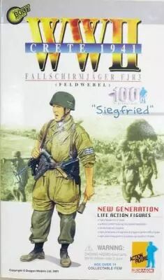 Dragon Models - SIEGFRIED Fallschirmj�ger FJR3 (Feldwebel) Crete 1941