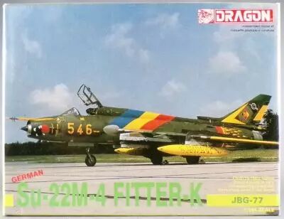 Dragon Models N�4555 - Avion Allemand Su-22M-4 Fitter K 1/144 Air Superiority Series Neuf Boite