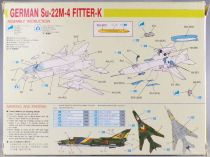 Dragon Models N°4555 - German Su-22M-4 Fitter K 1/144 1:144 Air Superiority Series MIB