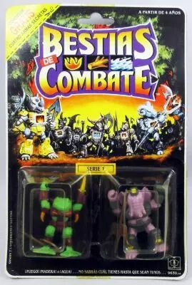 Dragonautes (Battle Beasts) - #7 Horny Toad & #8 Sledgehammer Elephant