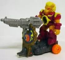 Dragonautes (Battle Beasts) - N&deg;89 Brown Lion \'\'Shield Battler\'\' (loose avec arme)