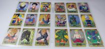 Dragonball - Bandai - Lot de 160 \ Super Barcode Wars\  Carddass & Prism (trading cards) - Japon 1992-1995