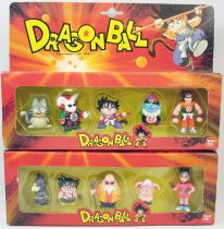 Dragonball - Bandai France 1986 - Set of 2 PVC figures boxed sets