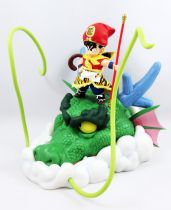 Dragonball - Bandai Namco - Statue PVC 30cm Son Gohan sur Shenron - Ichibansho Snap Figure