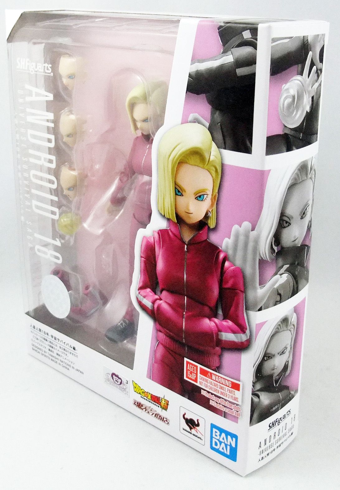 S.H. Figuarts Android 18 Universe Survival Saga Dragon Ball Super Action  Figure 