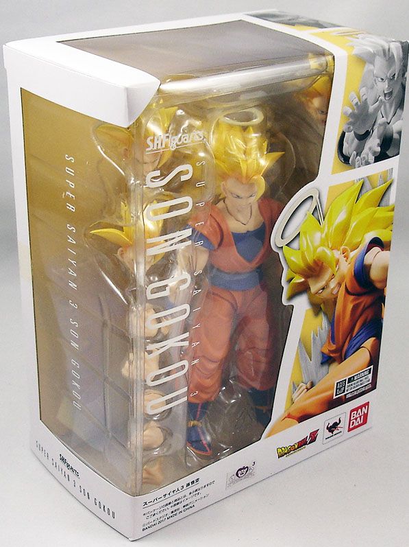 Super Saiyan Son Gokou 3 SH Figuarts Action figure review - Bandai