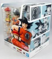 Dragonball - Bandai S.H.Figuarts - Son Goku & Son Gohan \ Kid\  & Kintoun