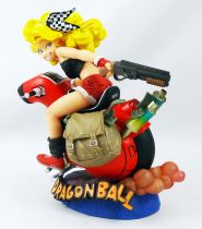 Dragonball - Banpresto - Lunch on scooter - SCultures pvc figure \ Rosso Color Ver.\ 