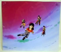 Dragonball GT - Toei Animation Original Celluloid - Pan & co (in the sky)