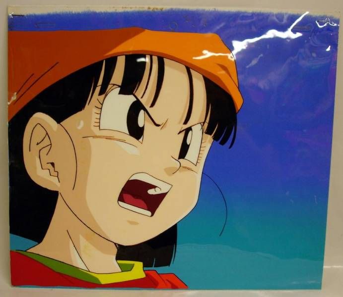 Original Dragon Ball GT Goku, Pan & Trunks Anime Cel