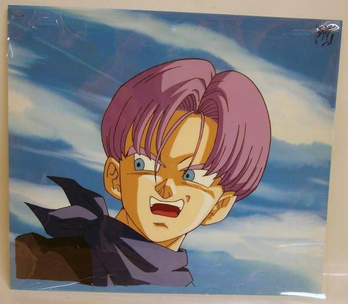 Dragonball GT - Toei Animation Original Celluloid - Trunks, Gohan