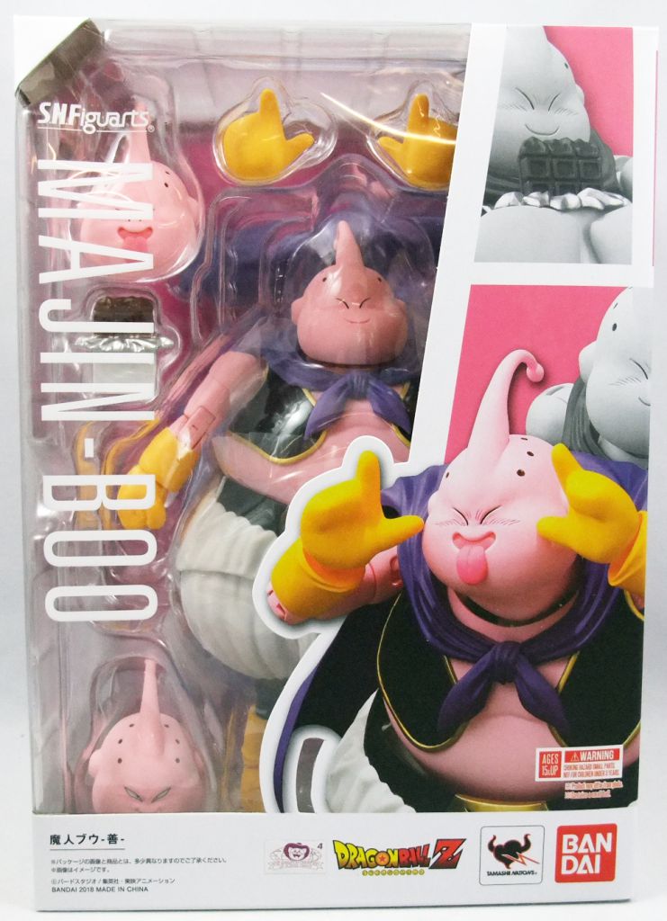 Review MAJIN BOO gordo SH Figuarts Dragon Ball Z - Bandai - boneco