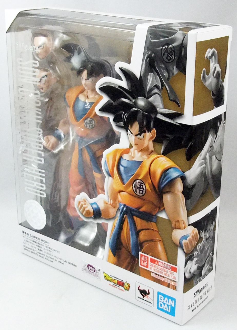 Bandai Dragon Ball Super Super Hero S.H.Figuarts Son Goku Action Figure