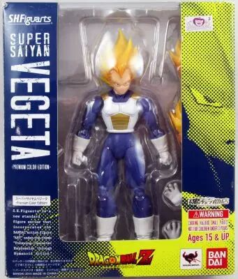 Dragonball Z - Bandai S.H.Figuarts - Vegeta \ Super Saiyan - Premium Color Edition\ 