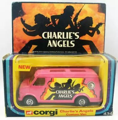 Dr�les de Dames - Corgi ref.434 1978 - Custom Van (Neuf en boite)