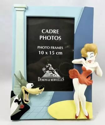 Droopy - Cadre Photo R�sine D�mons & Merveilles 2005 - Loup et Playmate