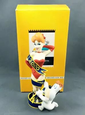Droopy - D�mons & Merveilles 1999 - Droopy & Miss 2000 (Mini Statue)
