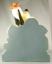 Droopy (Tex Avery) - D&eacute;mons & Merveilles 1995 - Droopy Debout sur Socle Statuette R&eacute;sine