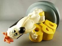 Droopy (Tex Avery) - D&eacute;mons & Merveilles 1995 - Droopy Debout sur Socle Statuette R&eacute;sine