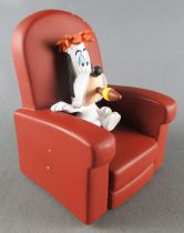 Droopy (Tex Avery) - Démons & Merveilles 1999 - Droopy Assis Fauteuil Fumant Cigare (Mini Statuette)