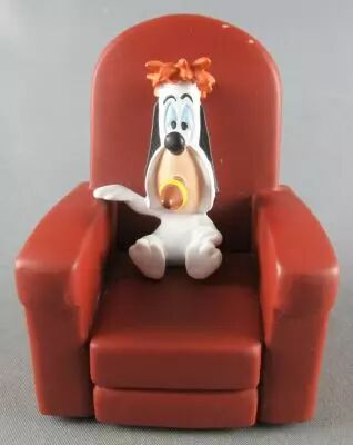 Droopy (Tex Avery) - D�mons & Merveilles 1999 - Droopy Seated Armchair Smoking Cigarg (Mini Statue)