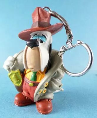 Droopy (Tex Avery) - MD Toys 1997 - Droopy Police Detective Figurine Pvc Porte-Cl�