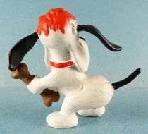 Droopy (Tex Avery) - Schleich 1981 Pvc Figure - Droopy with Bone