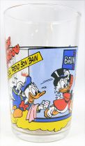 Duck Tales - Ducros mustard glass - N°2 Uncle Scrooge takes a bath