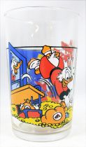 Duck Tales - Ducros mustard glass - N°2 Uncle Scrooge takes a bath
