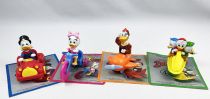 Duck Tales - McDonald\'s Happy Meal (1990) - Set of 4 figures & vehicles (mint)